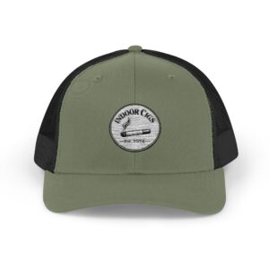 The "Trucker" Green & Black